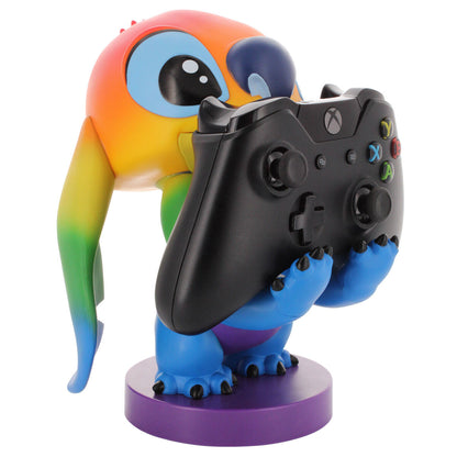 Cable Guy support stand for Disney Rainbow Stitch figure, 20cm