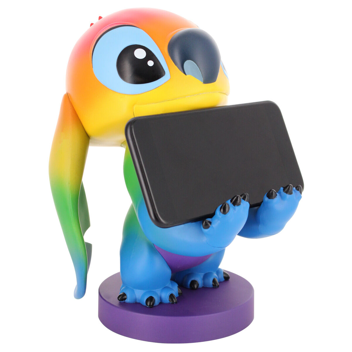 Cable Guy support stand for Disney Rainbow Stitch figure, 20cm