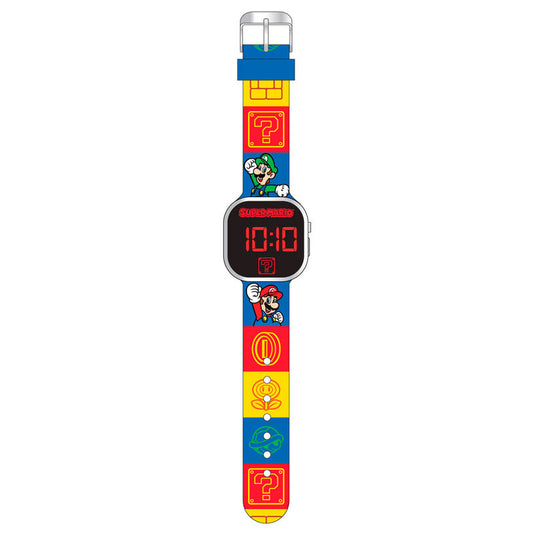 super mario led watch
