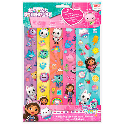 Gabby's Dollhouse Sticker Set