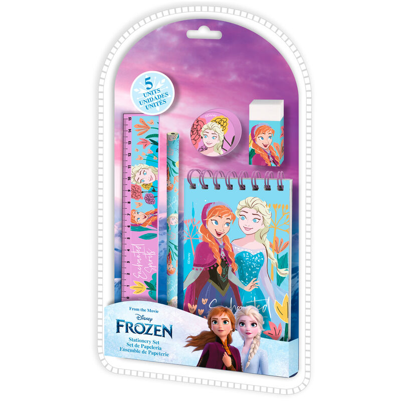 frozen disney stationery set 5pcs