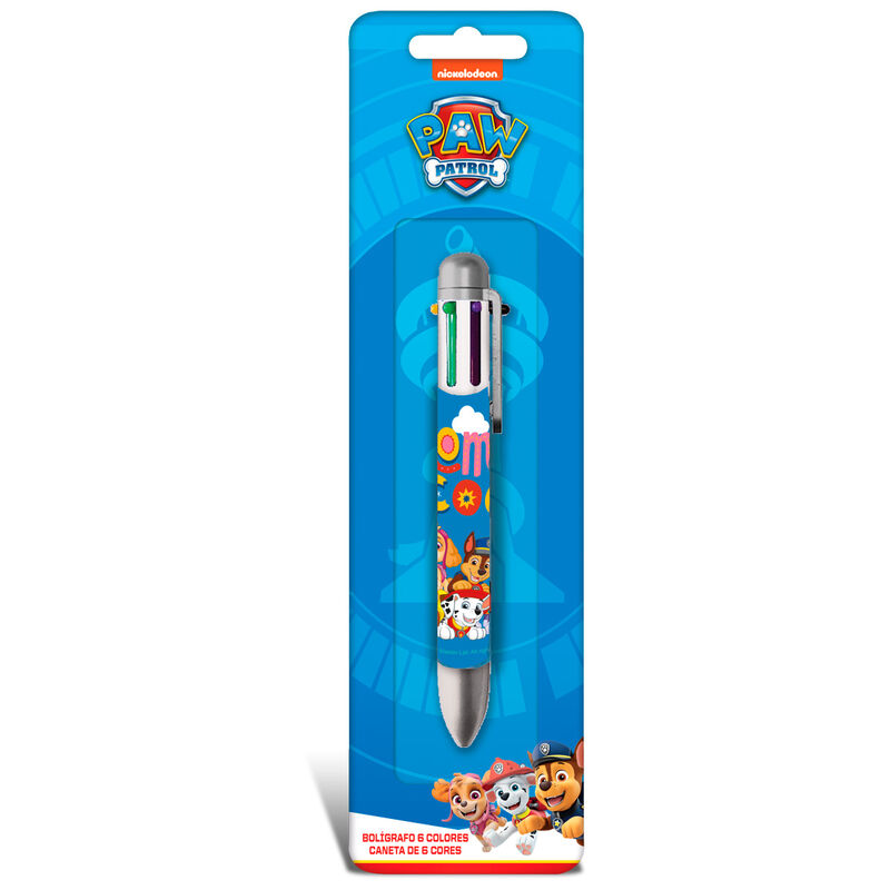 paw patrol pen 6 colors