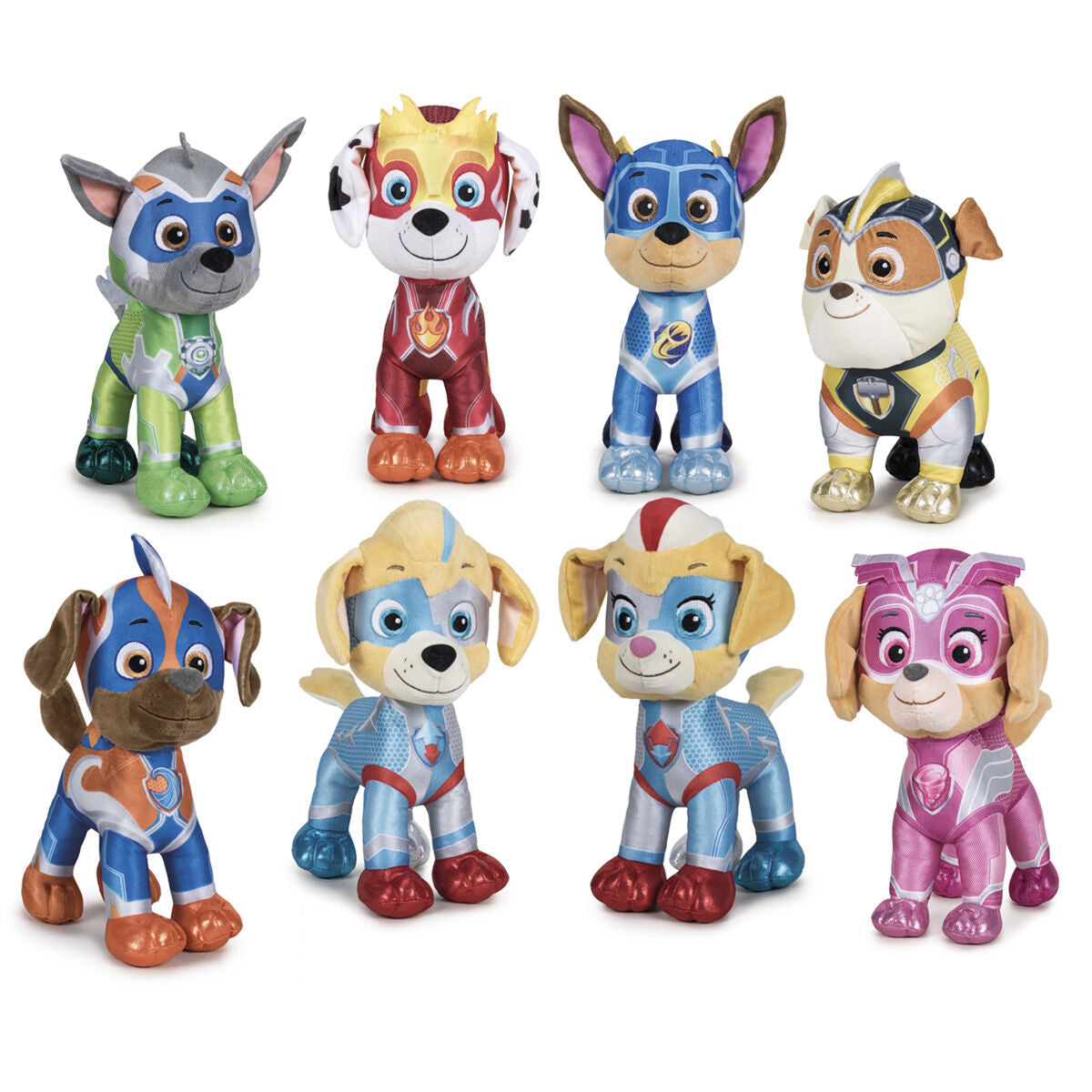mighty pups super paws paw patrol plush toy 19cm assorted