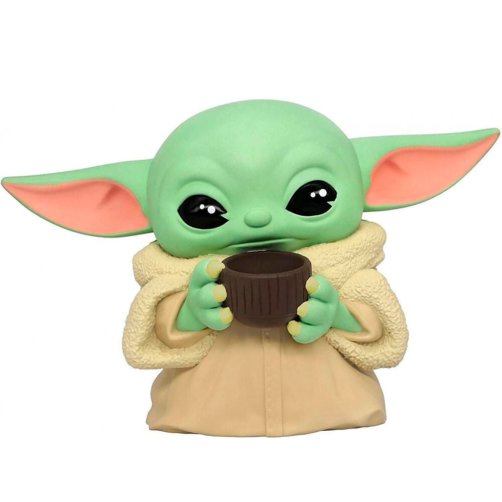 yoda the child mandalorian star wars piggy bank figure 20cm