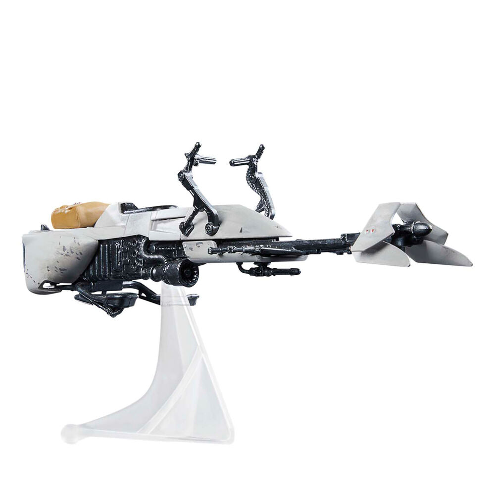 Action figure Speeder Bike Scout Trooper e Grogu il Mandaloriano Star Wars 9 cm