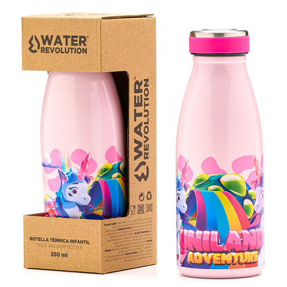 uniland water revolution 350ml thermos bottle