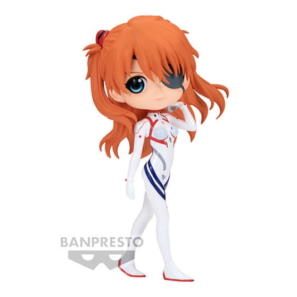 figure asuka shikinami langley plugsuit style ver b evangelion 30 q posket 14cm