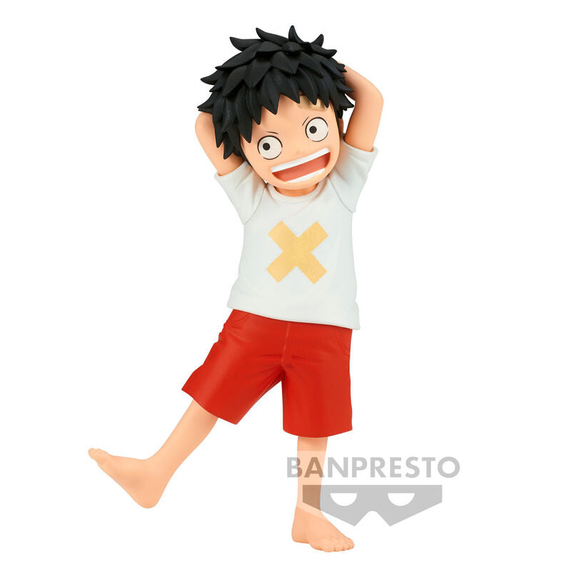 figure monkey d luffy children the grandline series film red one piece 12cm