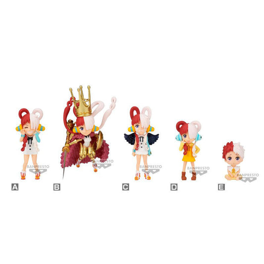 figure world collectable film red one piece 7cm assorted