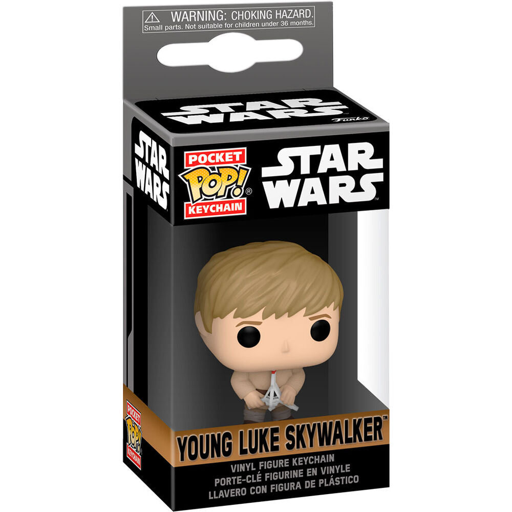 pocket pop keychain star wars obi wan kenobi 2 young luke skywalker