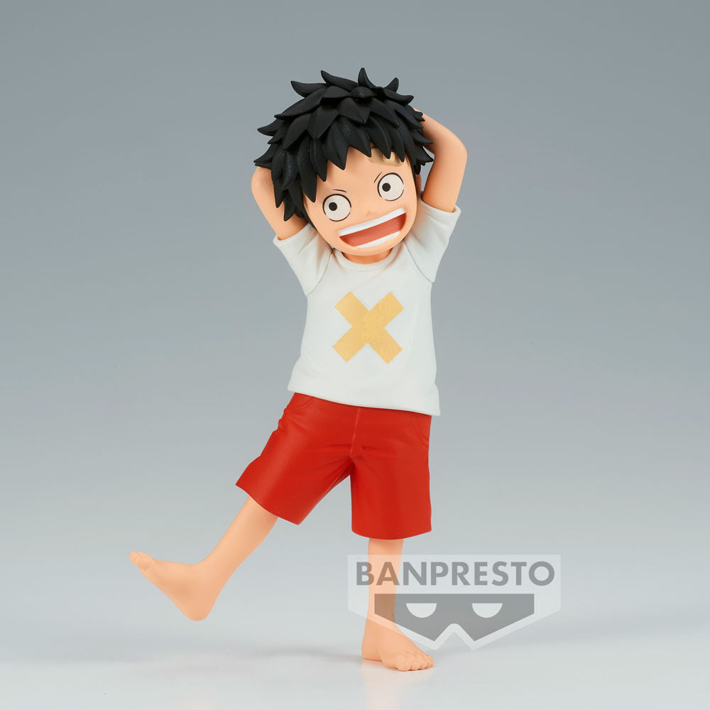 Figure Monkey D Luffy Children The Grandline Series Film Red One Piece 12cm