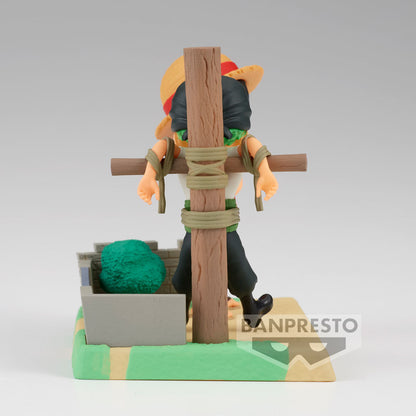 Figure Monkey D Luffy & Roronoa Zoro Log Stories One Piece 7cm