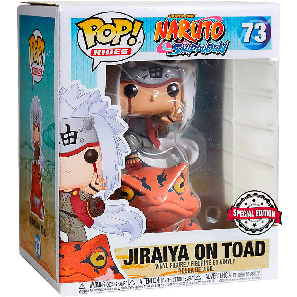 pop figure naruto shippuden jiraiya on toad exclusive