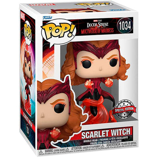 marvel doctor strange multiverse of madness scarlet witch exclusive pop figure