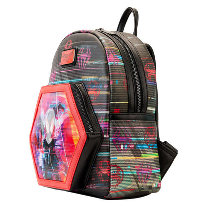 Lenticular backpack Crossing the Multiverse Spiderman Marvel Loungefly 27cm