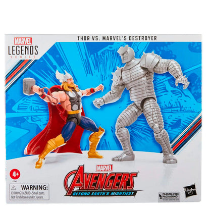 Thor Vs Destroyer Figures Legends Series Marvel