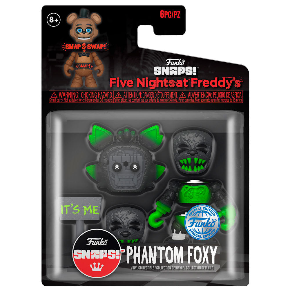 figure snaps  five nights at freddys phantom foxy exclusive