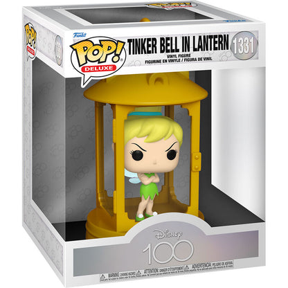 Figura POP Deluxe do Peter Tinker Bell da Disney na Lanterna