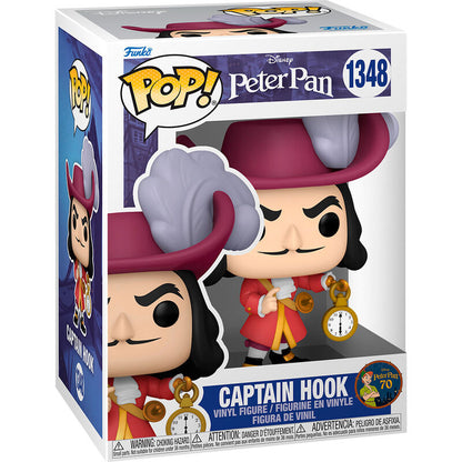 pop figure disney peter pan 70th anniversary captain hook