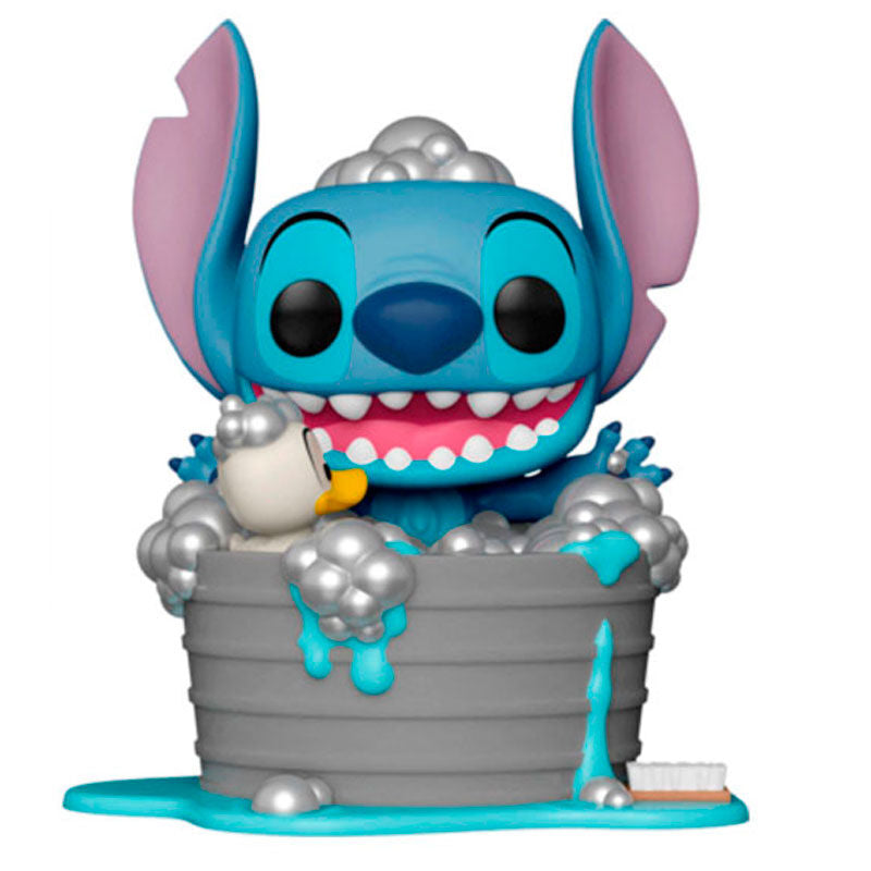 deluxe pop figure disney lilo & stitch  stitch in bathtub exclusive