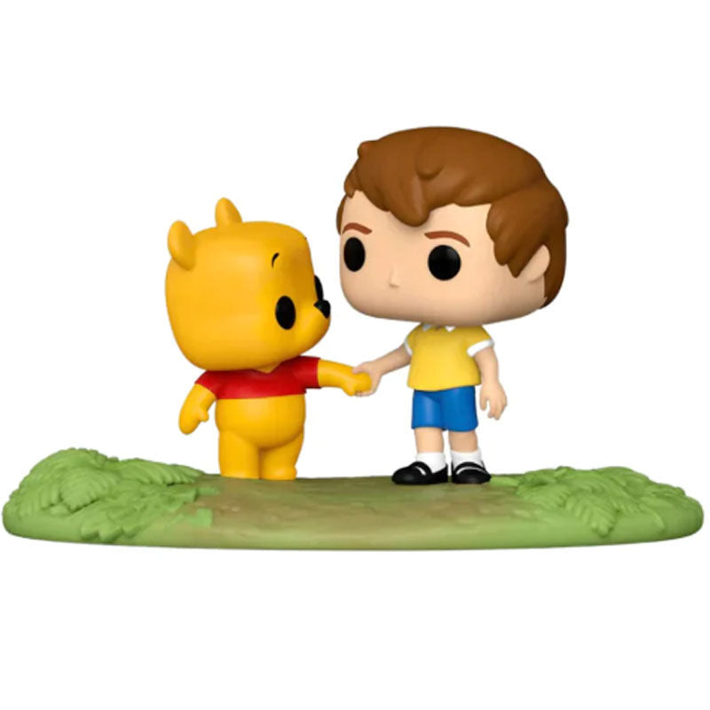 figure pop moments disney winnie the pooh christopher robin with pooh exclusive