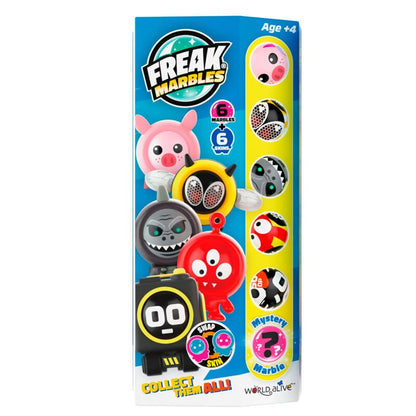 Set 6 Marbles Skin Freak Marbles