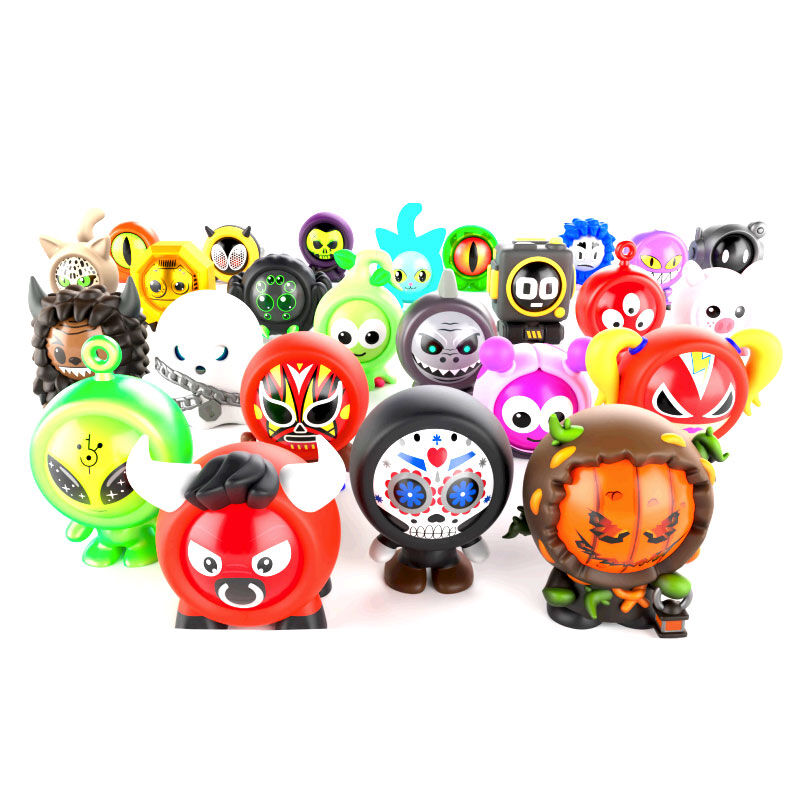 Set 6 Marbles Skin Freak Marbles