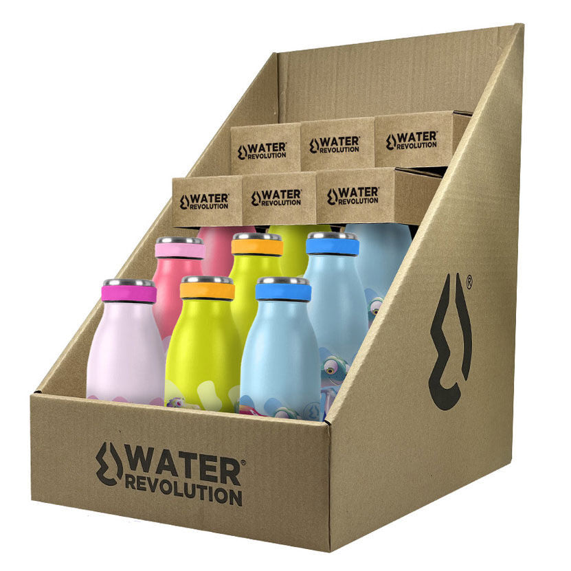 water revolution 350ml assorted thermos bottles