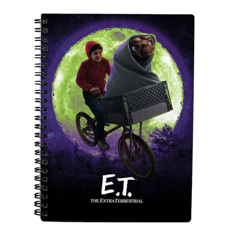 elliot 3d notebook et the extra terrestrial