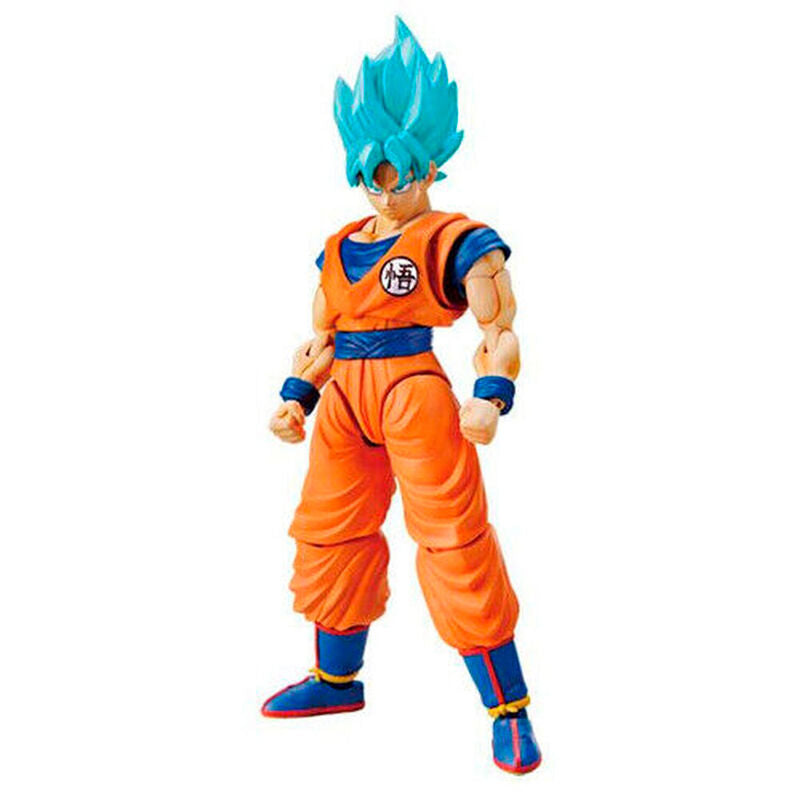 Figure Son Goku Super Saiyan God Saiyan Dragon Ball 14cm