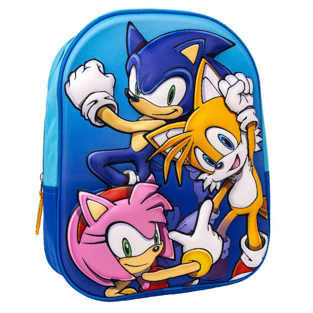 3D Sonic The Hedgehog Backpack 31cm