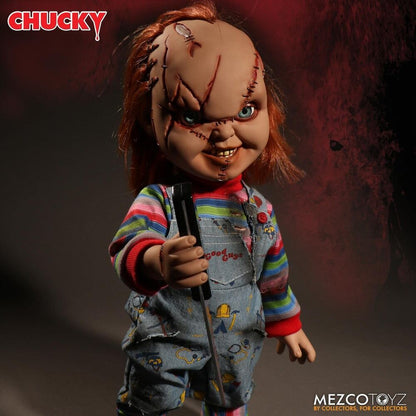 Action figure parlante di Chucky la bambola assassina 38 cm