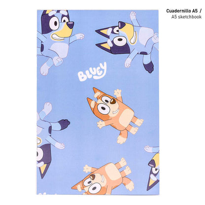 Bluey colorable stationery set