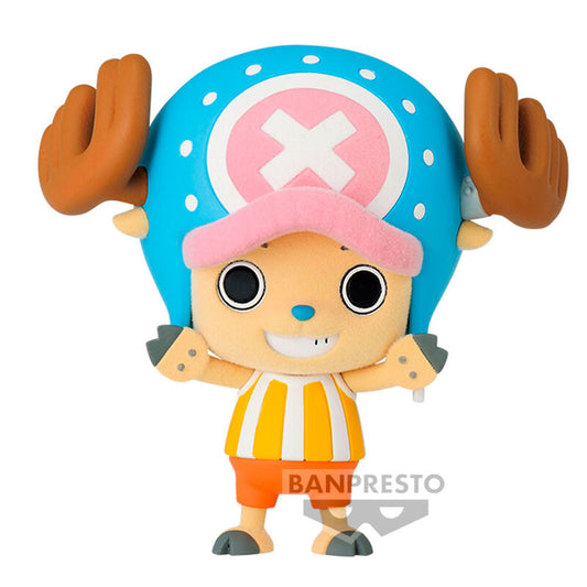 figure tony chopper one piece fluffy puffy 6cm
