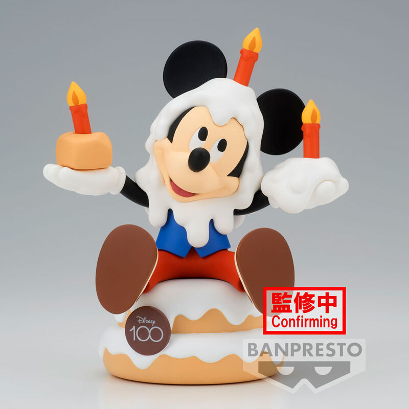 Figura de Mickey Mouse del centenario de Disney 11 cm
