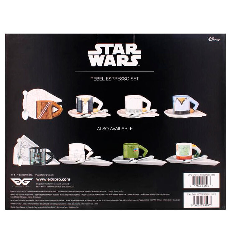 Rebel Star Wars Espresso Cup Set