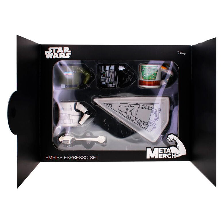 Conjunto de xícaras de café expresso Empire Star Wars