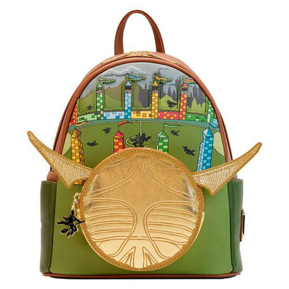 Sac à dos Loungefly Harry Potter Vif d'or 26 cm