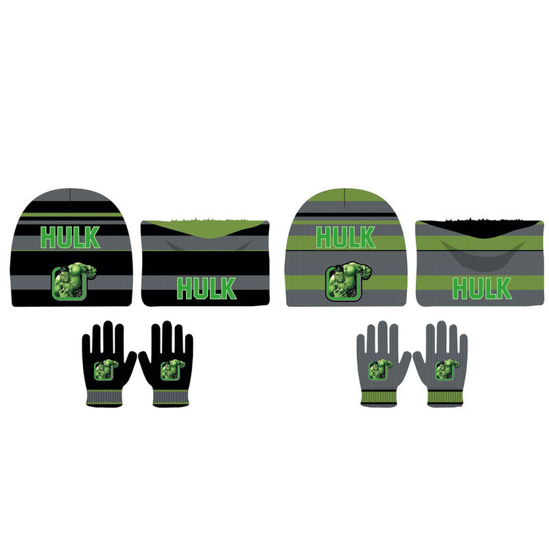 hulk hat and gloves set  avengers marvel kids assorted