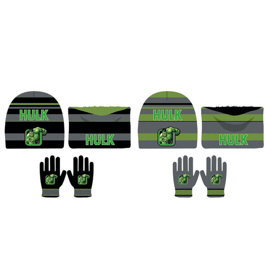 hulk hat and gloves set  avengers marvel kids assorted