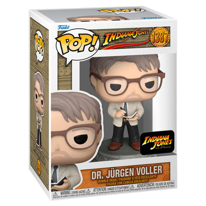 pop figure indiana jones dr jurgen voller
