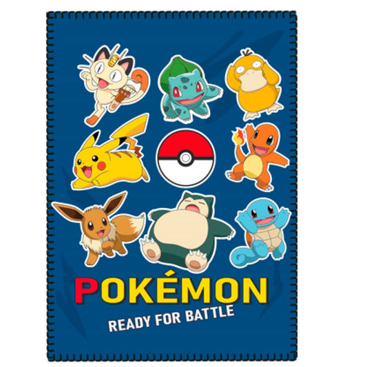 pokemon fleece blanket