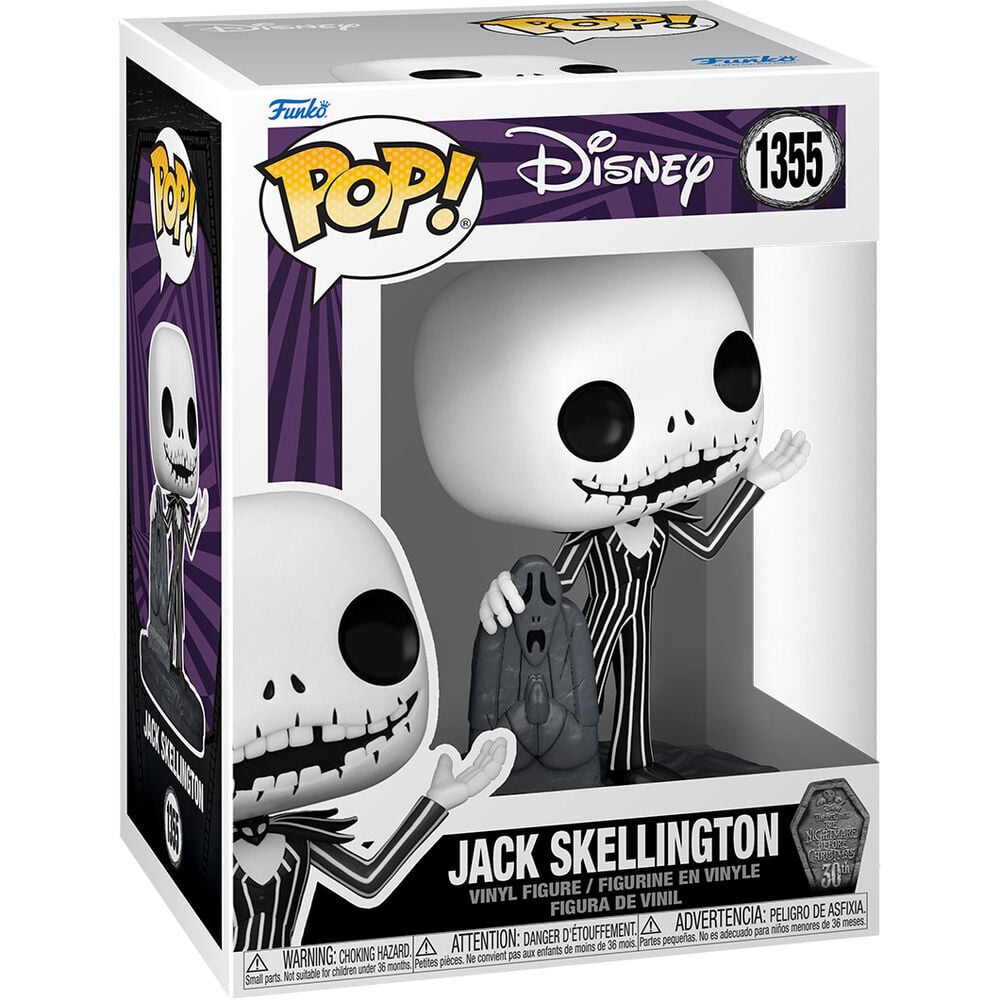 Disney POP  Nightmare Before Christmas 30th Anniversary Jack Skellington Figure