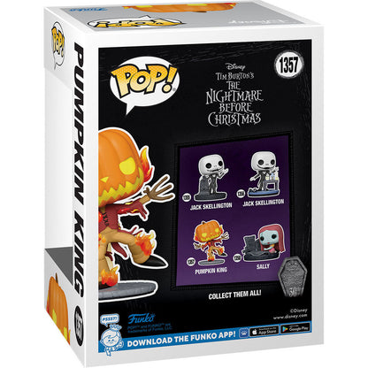 Figura Disney POP! del Rey Calabaza del 30 º aniversario de Pesadilla antes de Navidad