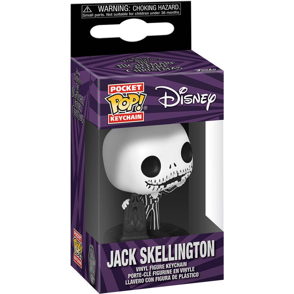 Pocket POP Disney Nightmare Before Christmas 30th Anniversary Jack Skellington Keychain