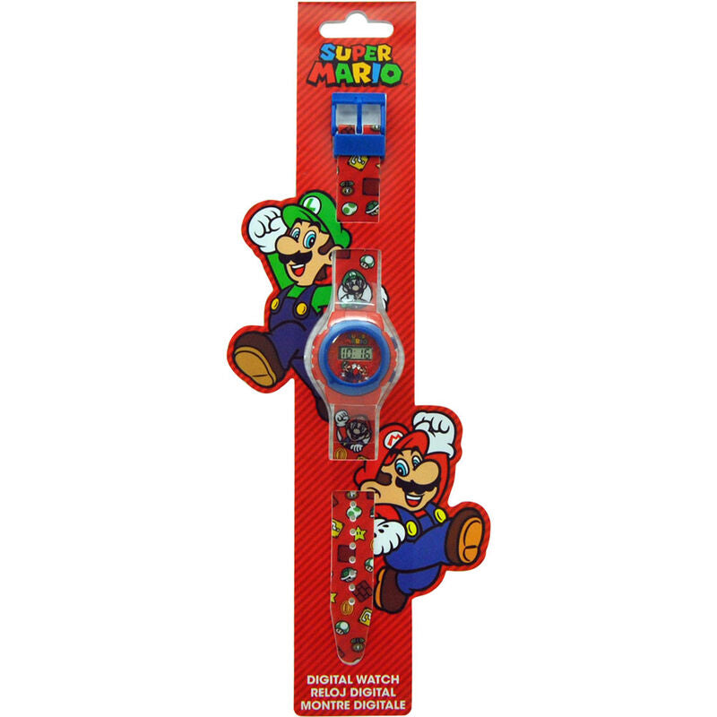 super mario bros digital watch