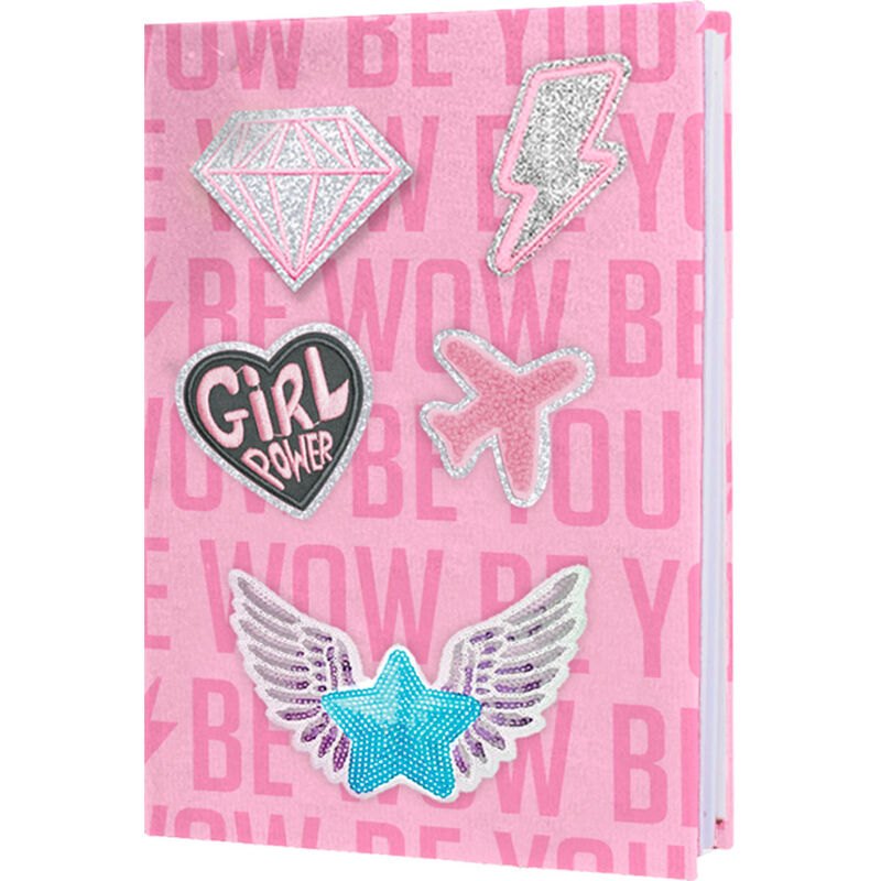 wow generation notebook with interchangeable patches