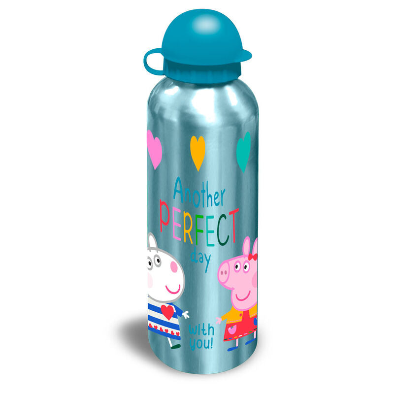 Peppa Pig 500ml Aluminium Trinkflasche (verschiedene Farben)