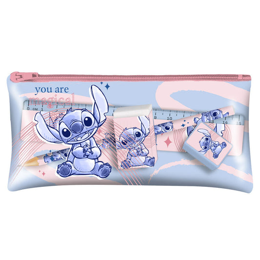 Set di cancelleria Disney Stitch con astuccio