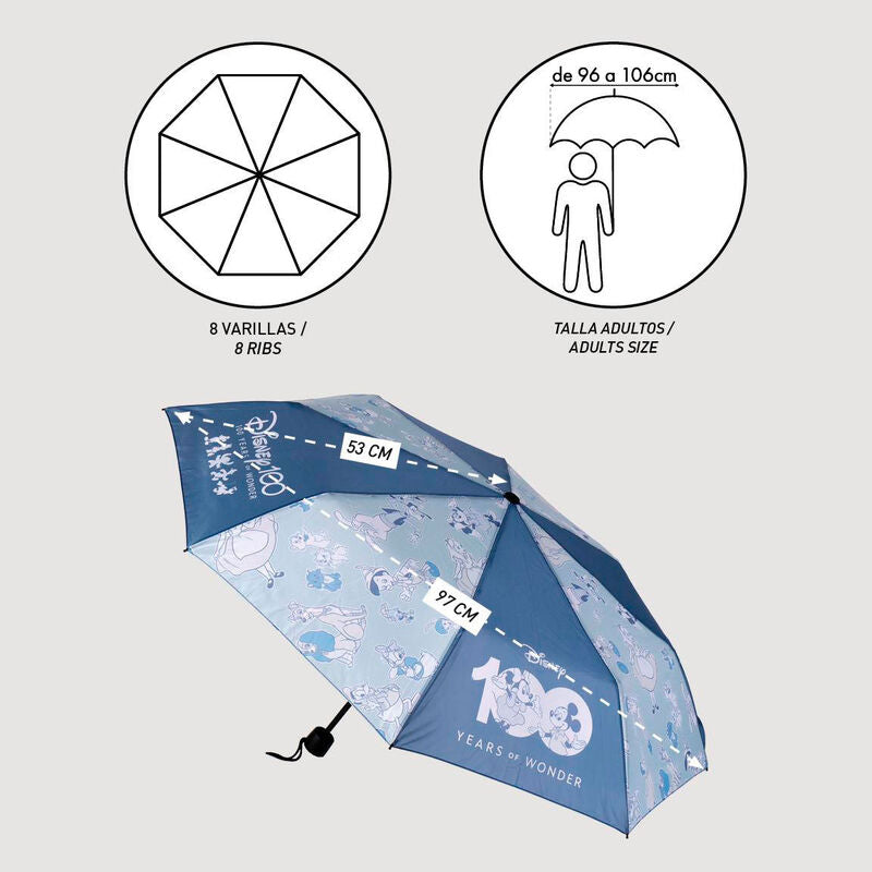 Disney manual folding umbrella